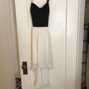 High Low Prom Dress, cross back!